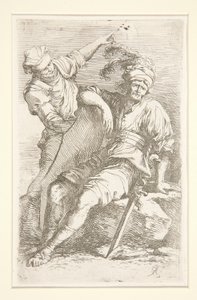 Różnorodna figura (Suite) autorstwa Salvator Rosa