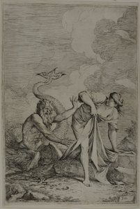 Glaukus i Scylla autorstwa Salvator Rosa