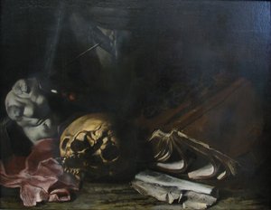 Martwa natura autorstwa Salvator Rosa