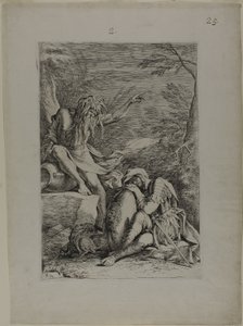 Sen Eneasza autorstwa Salvator Rosa