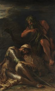 Sen Eneasza, 1660-65. autorstwa Salvator Rosa