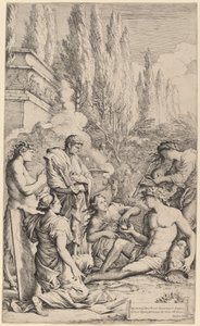 Geniusz Salvatora Rosa autorstwa Salvator Rosa