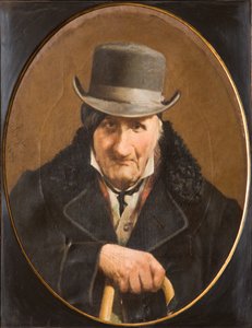 Portret mężczyzny (olej na płótnie) autorstwa Salvatore Albano