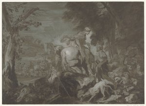 Pożegnanie Jakuba i Racheli autorstwa Salvatore Castiglione