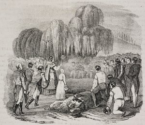 Pogrzeb Napoleona Bonaparte na Wyspie Świętej Heleny, 9 maja