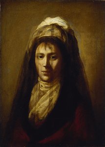 Portret hrabiny Jekateryny Pietrownej Rostopchiny 1776-1859 w welonie autorstwa Salvatore Tonci