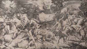 Nawrócenie św. Pawła, 1545. autorstwa Salviati