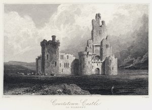 Zamek Courtstown, Co Kilkenny (rycina) autorstwa Samuel (after) Austin
