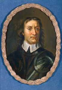 Oliver Cromwell, ok. 1670-90 (olej na pokładzie)