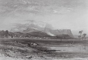 Australia: Perth, Tasmania (grawerunek) autorstwa Samuel (after) Prout