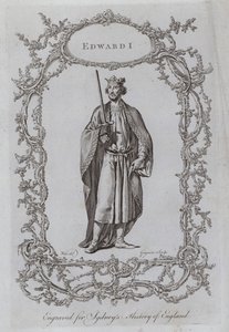 Edward I (grawerunek) autorstwa Samuel (after) Wale