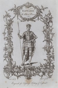 Edward Czarny Książę (rycina) autorstwa Samuel (after) Wale