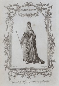 Elżbieta (grawerowanie) autorstwa Samuel (after) Wale