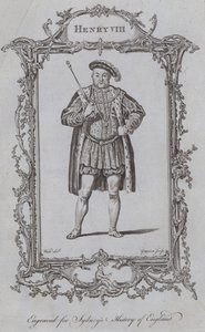 Henryk VIII (grawerowanie) autorstwa Samuel (after) Wale