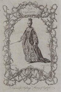 Królowa Charlotte (grawerowanie)