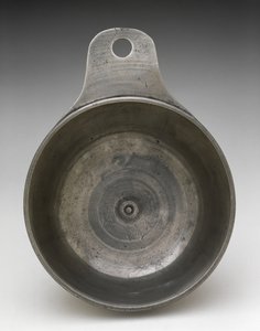Porringer, ok. 1775-1825 (cyna) autorstwa Samuel (attr.to) Pennock