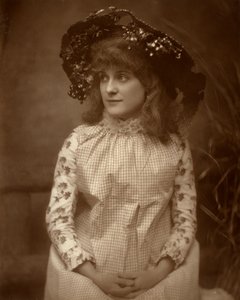 Minnie Palmer, amerykańska aktorka, 1884 autorstwa Samuel A Walker