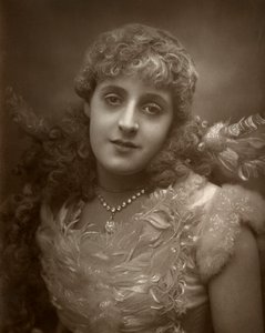 Phyllis Broughton, brytyjska aktorka, 1884 autorstwa Samuel A Walker