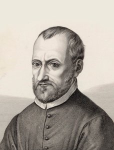 Portret kompozytora Giovanniego Pierluigiego da Palestrina 1526-1594. autorstwa Samuel Amsler