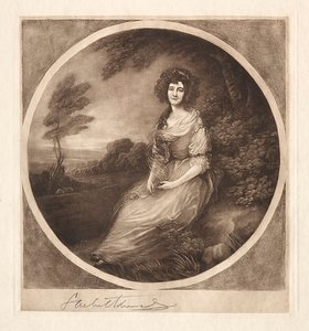 Pani Sheridan, XIX-XX w. autorstwa Samuel Arlent Edwards