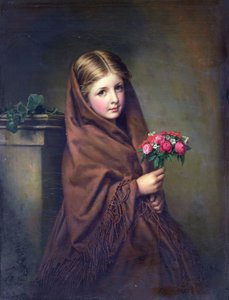 Londyńska dziewczyna z kwiatami autorstwa Samuel Baruch Halle