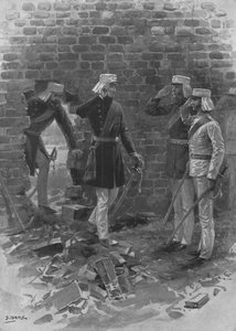 Bunt indyjski, 1857-58:...po odsiedzeniu Lucknow...1857, 1901. autorstwa Samuel Begg