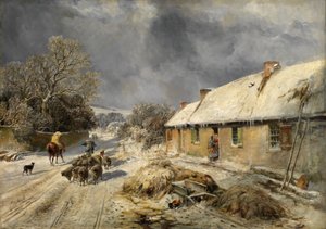 Domek Burnsa, Alloway autorstwa Samuel Bough