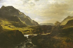W Glena Massana autorstwa Samuel Bough