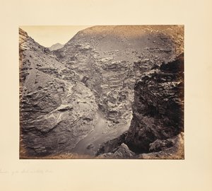 Połączenie rzek Spiti i Sutlej autorstwa Samuel Bourne