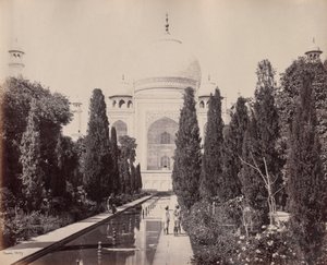 The Taj autorstwa Samuel Bourne