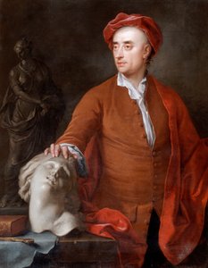 Portret Jana Michała Rysbracka, domniemany, XVIII w.