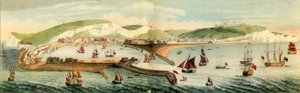 „Południowa perspektywa Dover, w hrabstwie Kent”, 1749, 1942 r