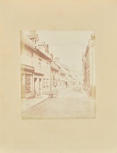 Ulica Świętego Jana i katedra, Peterborough autorstwa Samuel Buckle