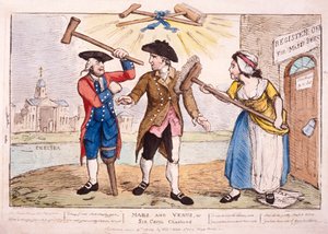 „Mars i Wenus, czyli skarcony Sir Cecil”, 1784