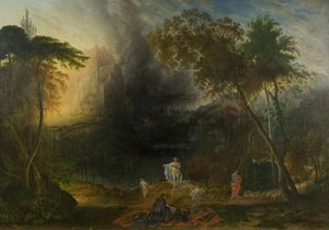 Przyjście Mesjasza i zniszczenie Babilonu, ok. 1832 (olej na płótnie)