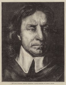 Późna krajowa wystawa portretów, Oliver Cromwell autorstwa Samuel Cooper