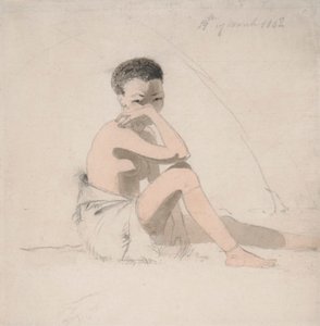 Siedząca dziewczyna Korah autorstwa Samuel Daniell