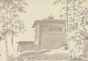 O Templo de Wangdutsepolish autorstwa Samuel Davis