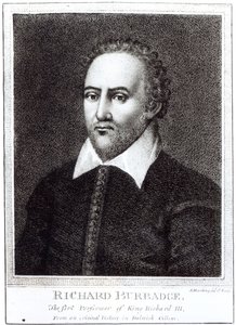Portret Richarda Burbaza (1573-1619) autorstwa Samuel Harding
