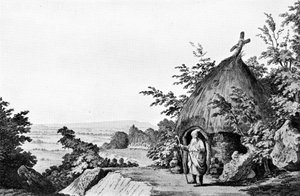 Pustelnia w Selborne, 1777