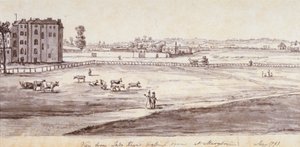 „Widok z garderoby Lady Kaye w Marylebone”, 1793