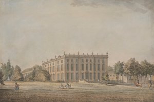 Widok Wingerworth Hall, Derbyshire