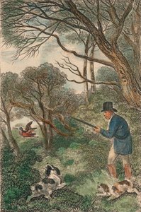 Strzelanie do słonek, 1819. autorstwa Samuel Howitt