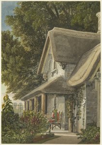 The Lodge, Broomwell House, Brislington, c.1824 (ołówek i akwarela na papierze) autorstwa Samuel Jackson