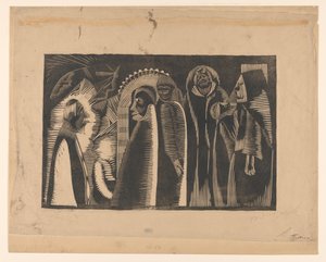 Fantazja (oryginalny tytuł na obiekcie) autorstwa Samuel Jessurun de Mesquita (signed by artist)