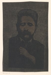 Autoportret (z cieniem) autorstwa Samuel Jessurun de Mesquita (signed by artist)