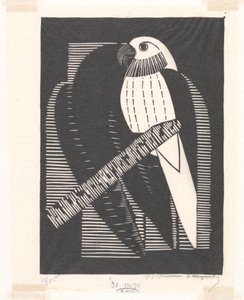 papuga długoogonowa (papugi) autorstwa Samuel Jessurun de Mesquita