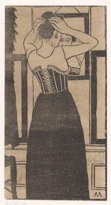 Przed lustrem autorstwa Samuel Jessurun de Mesquita