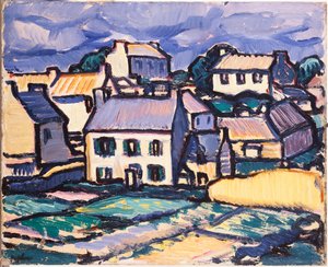 Ile de Brehat, Bretania autorstwa Samuel John Peploe