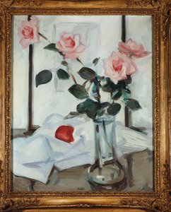 Róże królowej Elżbiety, ok. 1918 r. autorstwa Samuel John Peploe